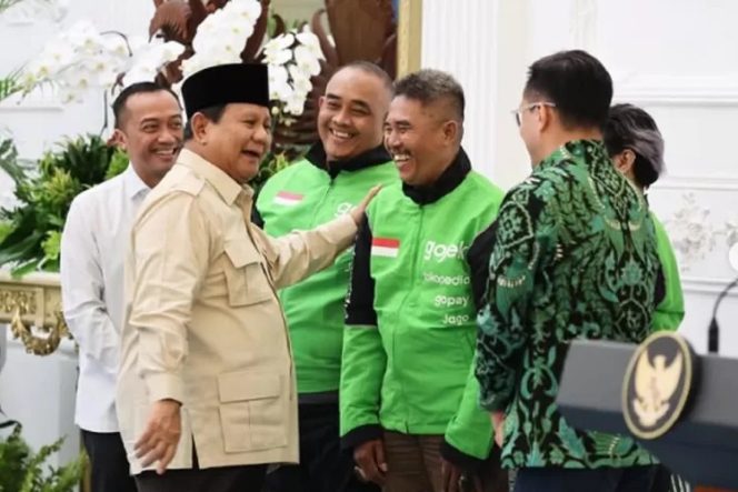 
 Presiden Prabowo Pastikan Driver Ojol dan Kurir Online Terima THR 2025